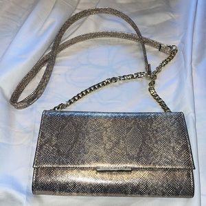 Express Snakeskin Crossbody